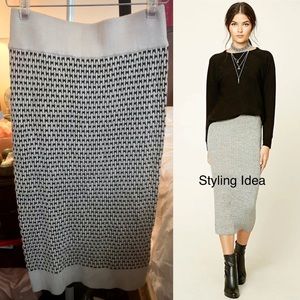 SALE!! Sophisticated Long Knit Maxi Skirt